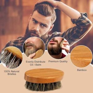 Cepillo para Barba de Cerdas Naturales