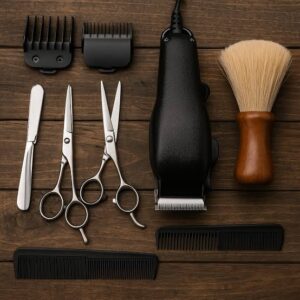 herramientas de barberia